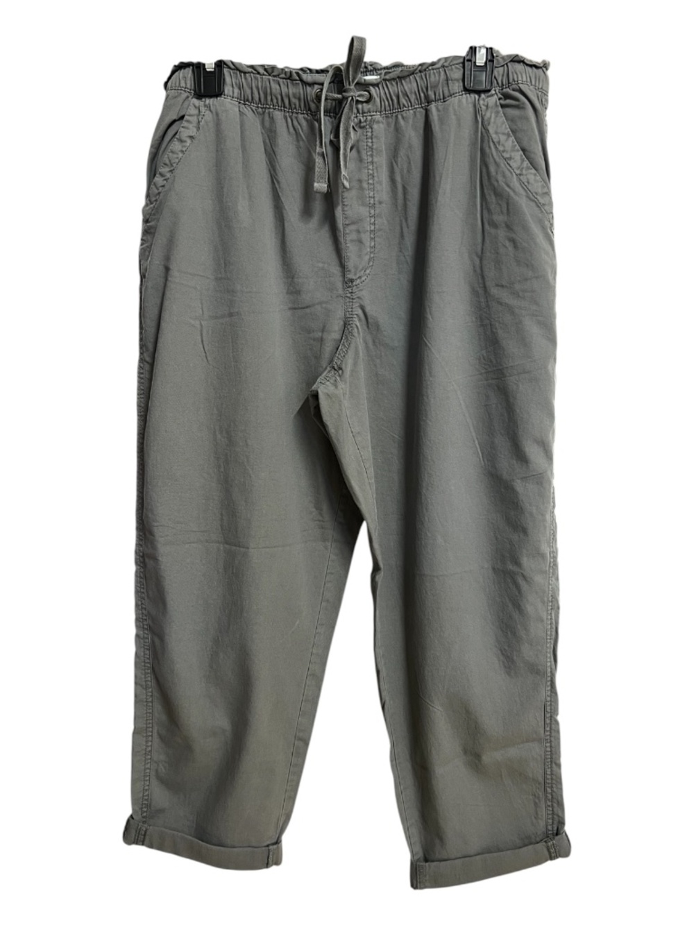 EUC Sonoma Gray Pull-On Stretch Cotton Pants | Size Large